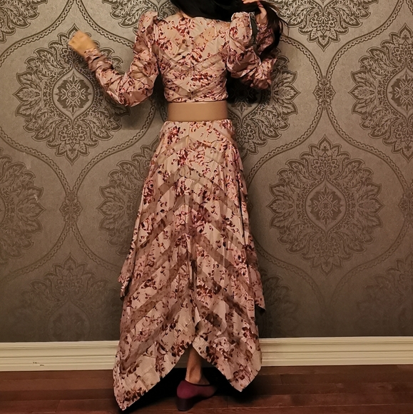 Sold* Zimmermann Silk blend floral dress - Picture 2 of 9